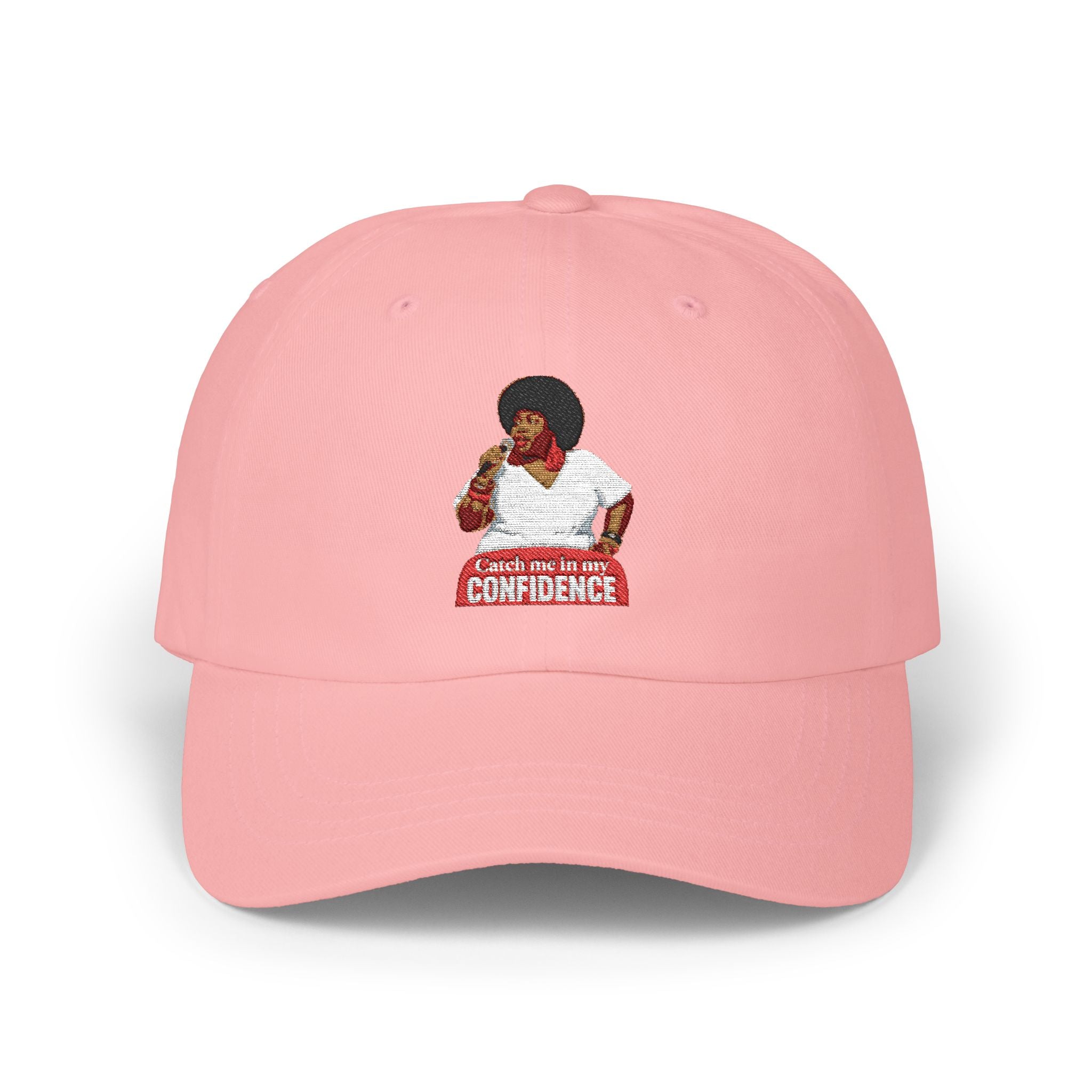 Confidence Dad Hat, Classic White Baseball Cap, Stylish Unisex Headwear, Adjustable Cotton Hat, The Ameya Taylor Experience